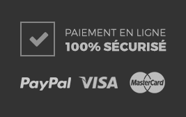 Paiement en ligne 100% sécurisé